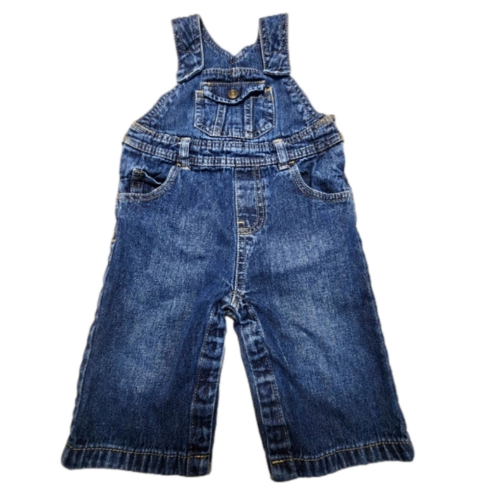 𝅺OVERALLS baby/infant 12 month faded glory